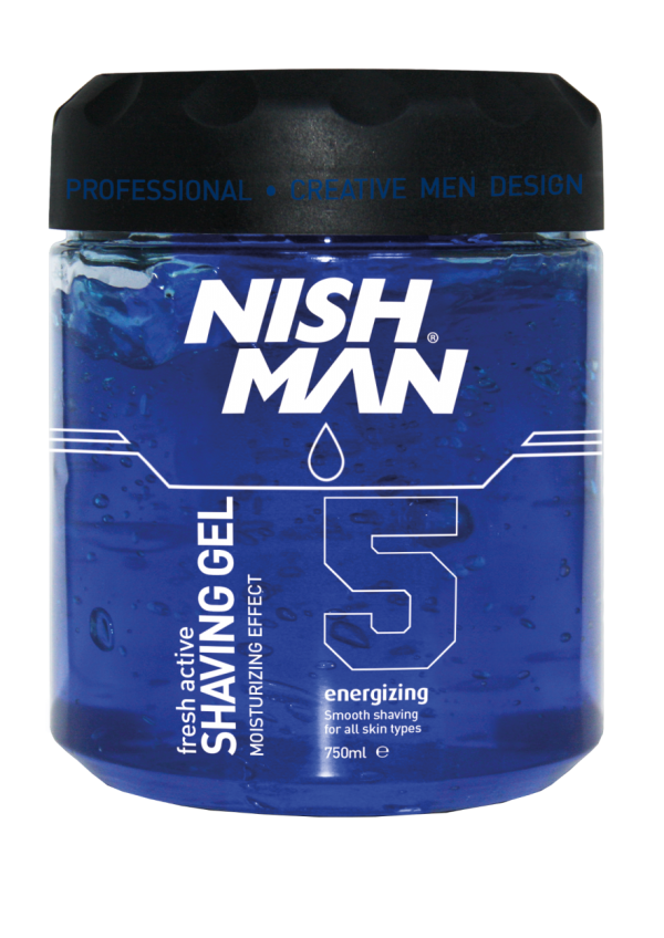 Gel za brijanje NISHMAN 750 ml - Energizing