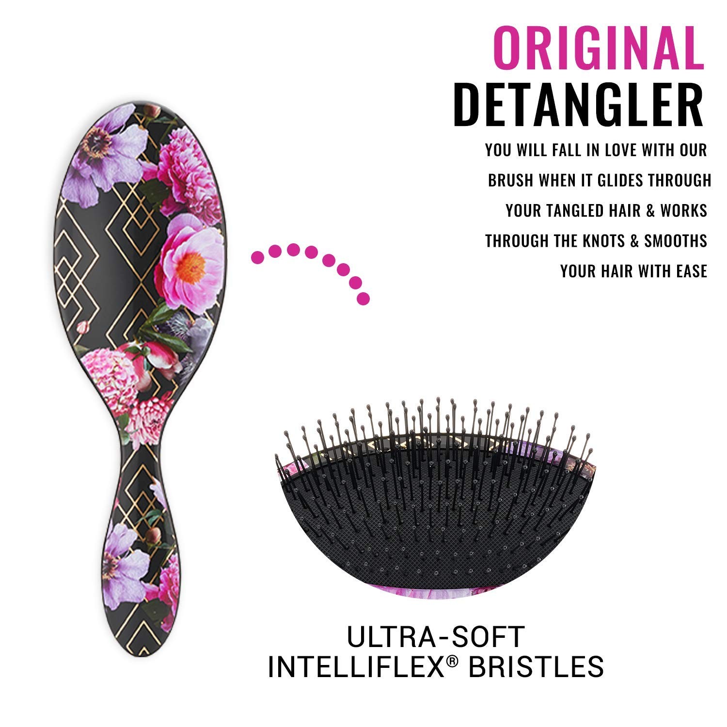 Četka za kosu WetBrush - Dark Floral Četka za kosu WetBrush - Dark Floral