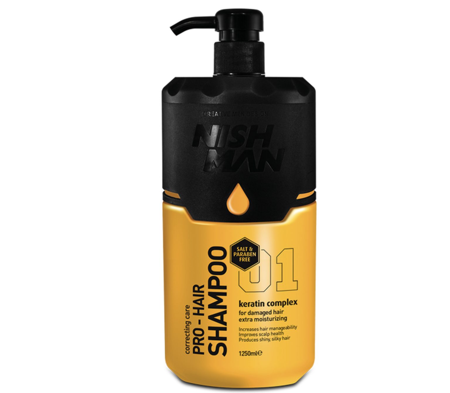 Nishman Profesionalni ampon Za Kosu Keratin Complex 1250ml Frisa nishman-profesionalni-ampon-za-kosu-keratin-complex-1250ml-frisa