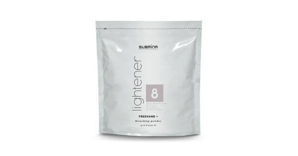 Lightener 8 Freehand + Bleaching Powder Subrína Professional 400g