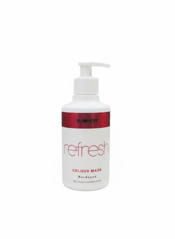Maska za obojenu kosu Refresh Bordeux 250ml Subrina Professional