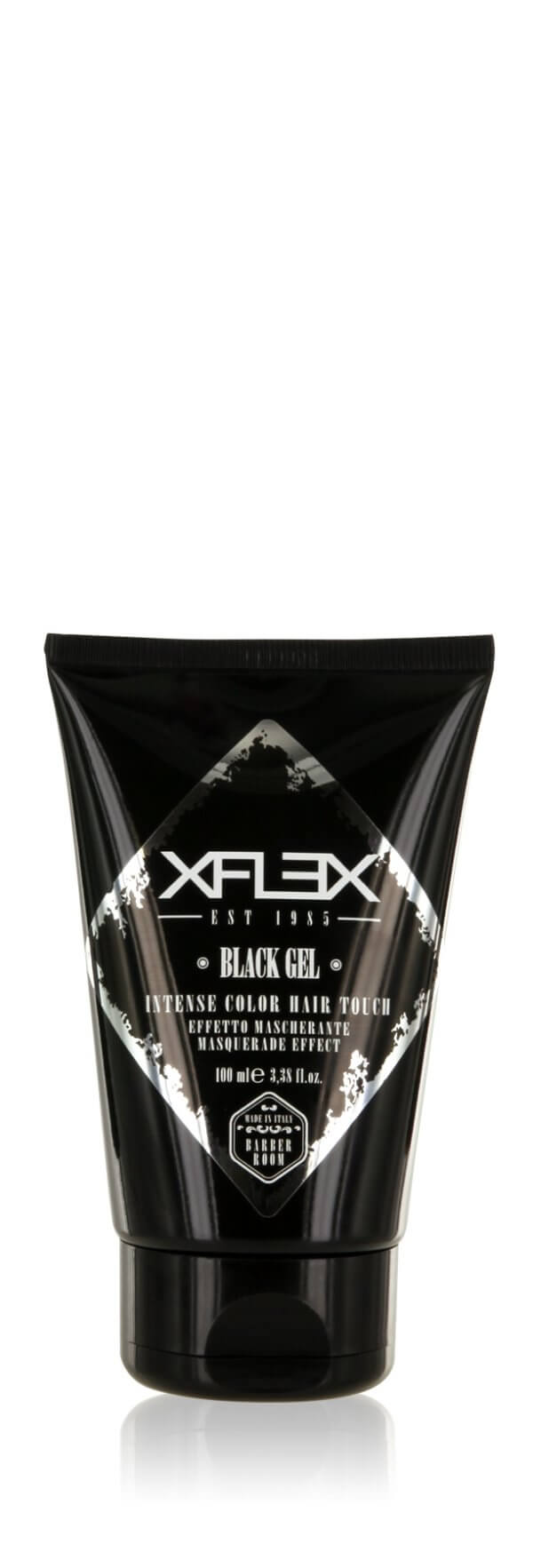 Crni gel za prekrivanje sijede kose Xflex 100ml