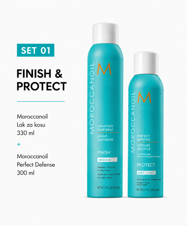 Set 1. Red Carpet Hair - Finish and Protect