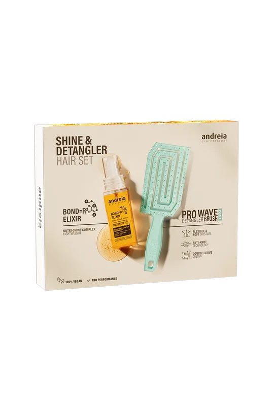 Set za njegu kose Shine & Detangler