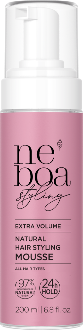 Pjena za ekstra volumen kose 200ml Neboa